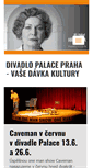 Mobile Screenshot of divadlopalace.cz